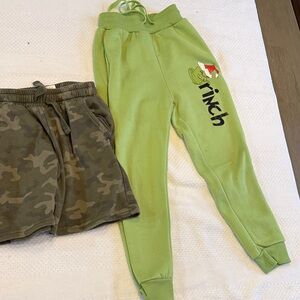 Grinch Green Kids Joggers